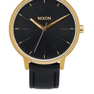 Womens nixon Kensington leather watch